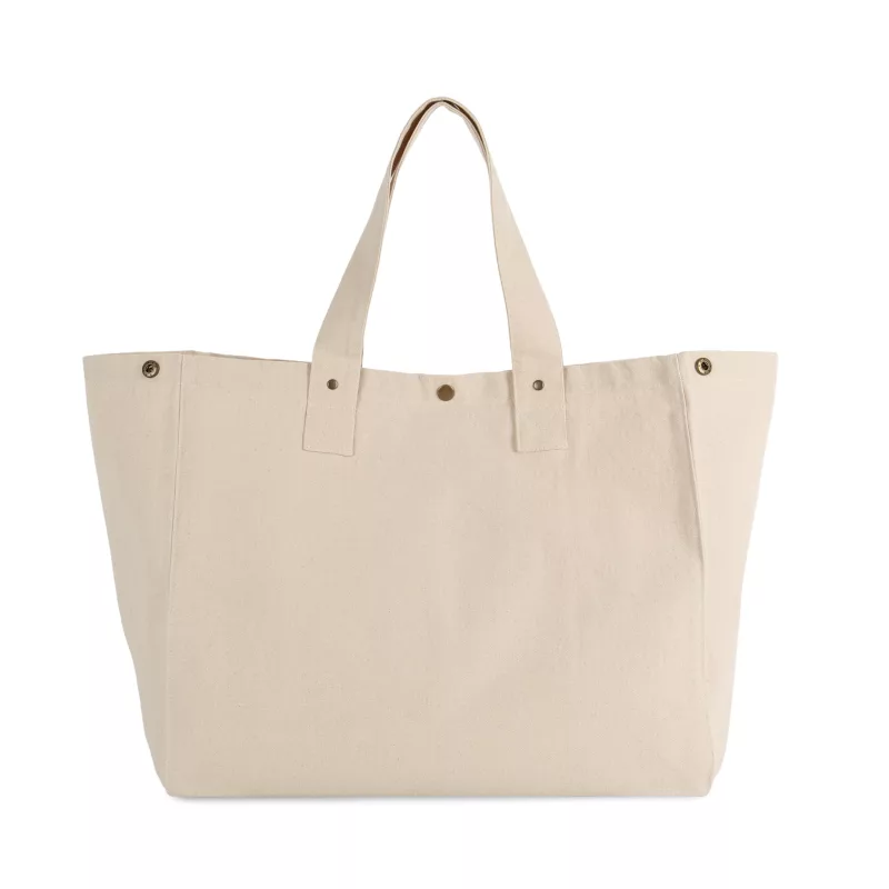 Sac de shopping en coton délavé, Natural