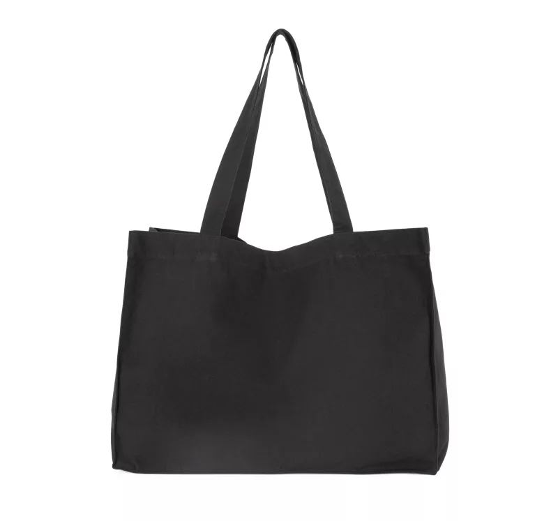 Large recycled shopper bag, Black Night
