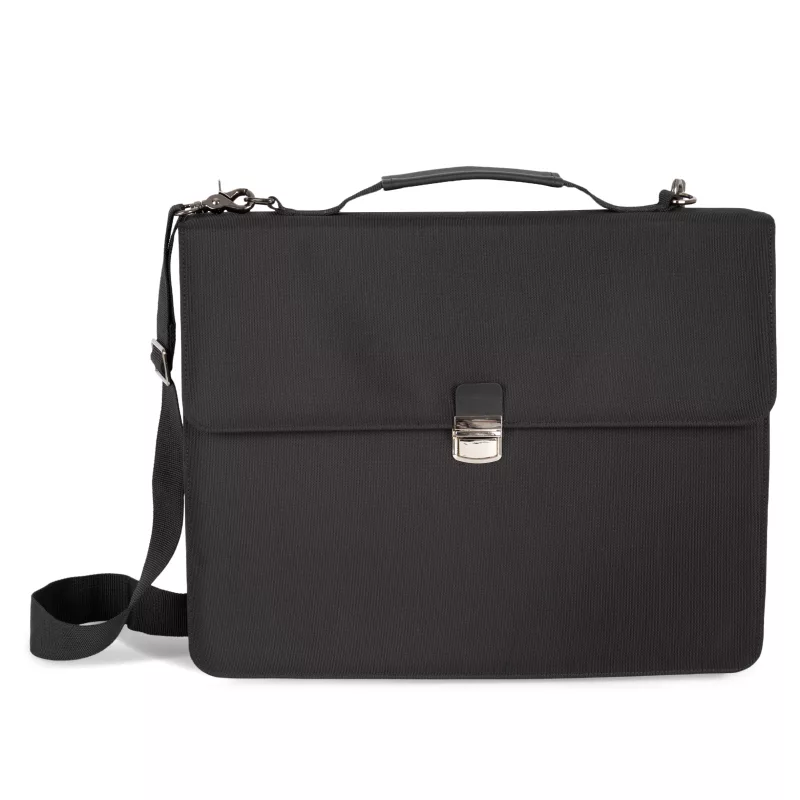 KIALMA by K-loop classic document bag, Black