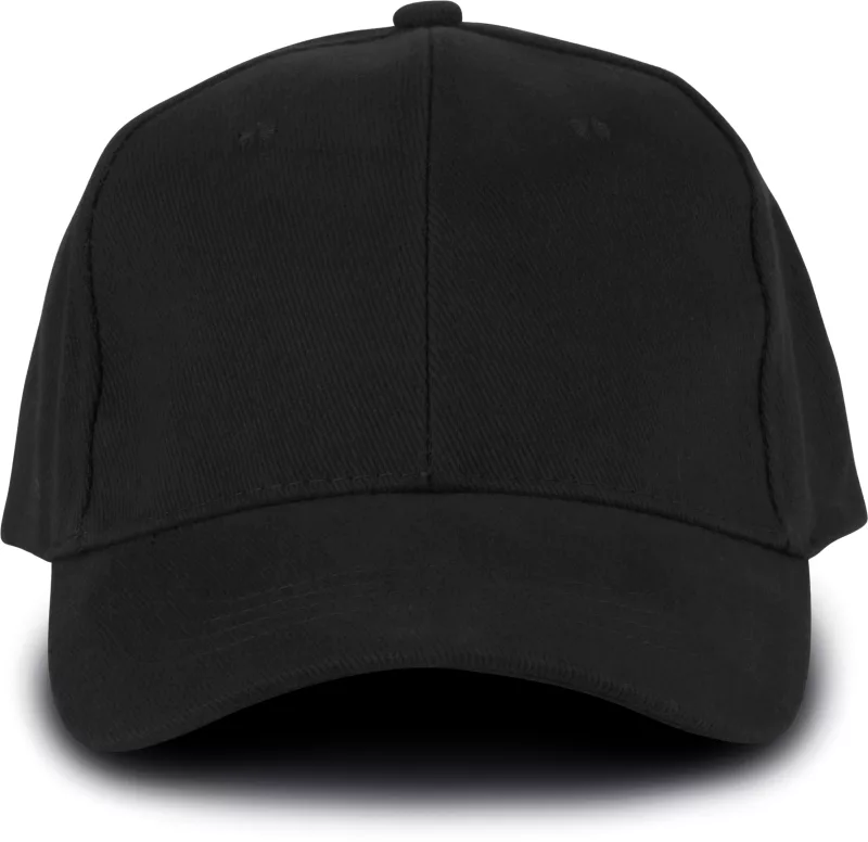 Casquette 6 panneaux, Black
