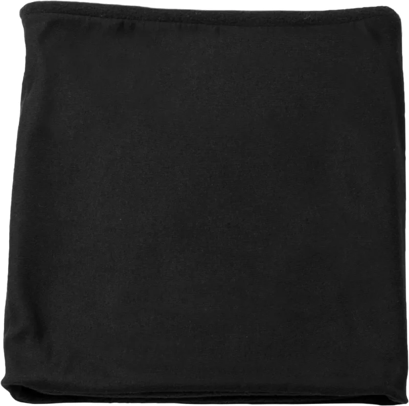 Schlauchschal mit Fleecefutter, Black