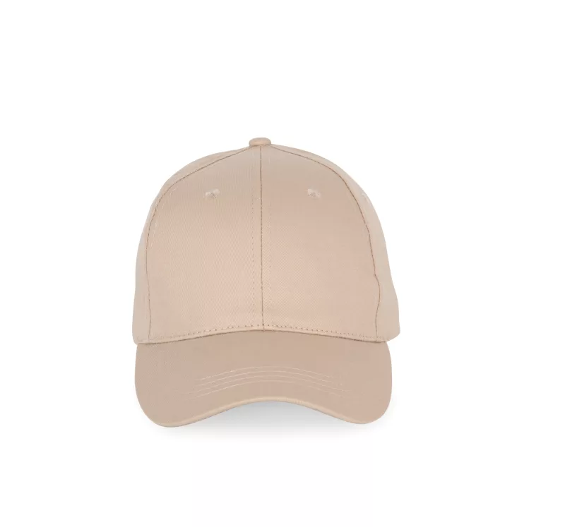 6-panel cap, Beige