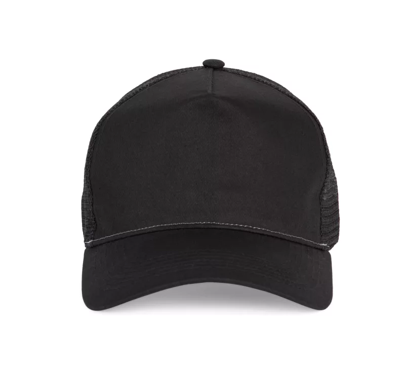 5-panel trucker cap, Black