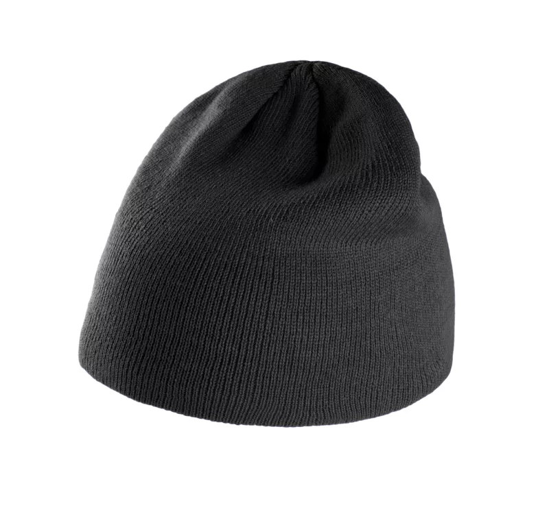 Knitted beanie, Black