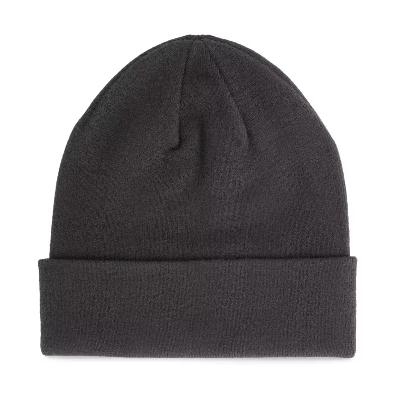 Beanie with turn-up K-up Gold Label, Black