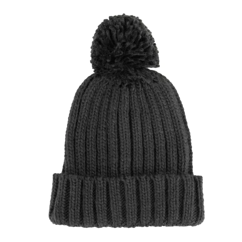 Bommelmütze, Black