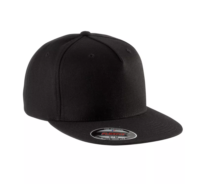 Flexfit cap - 5 panels, Black
