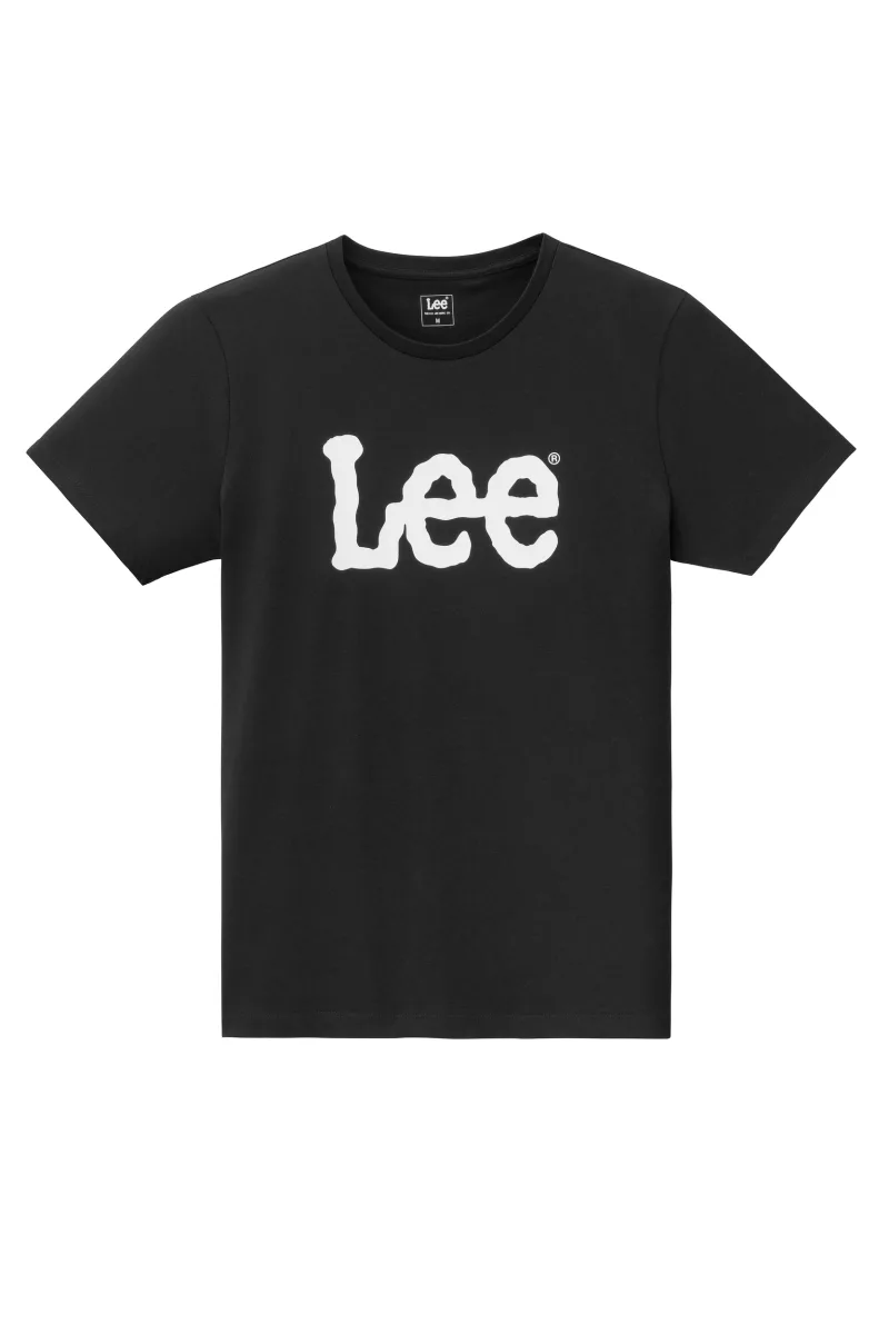 Logo-T-Shirt, Black