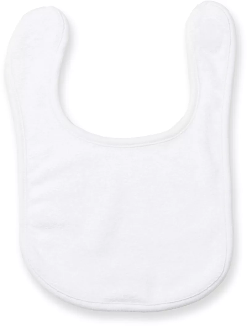 Baby Bib, White