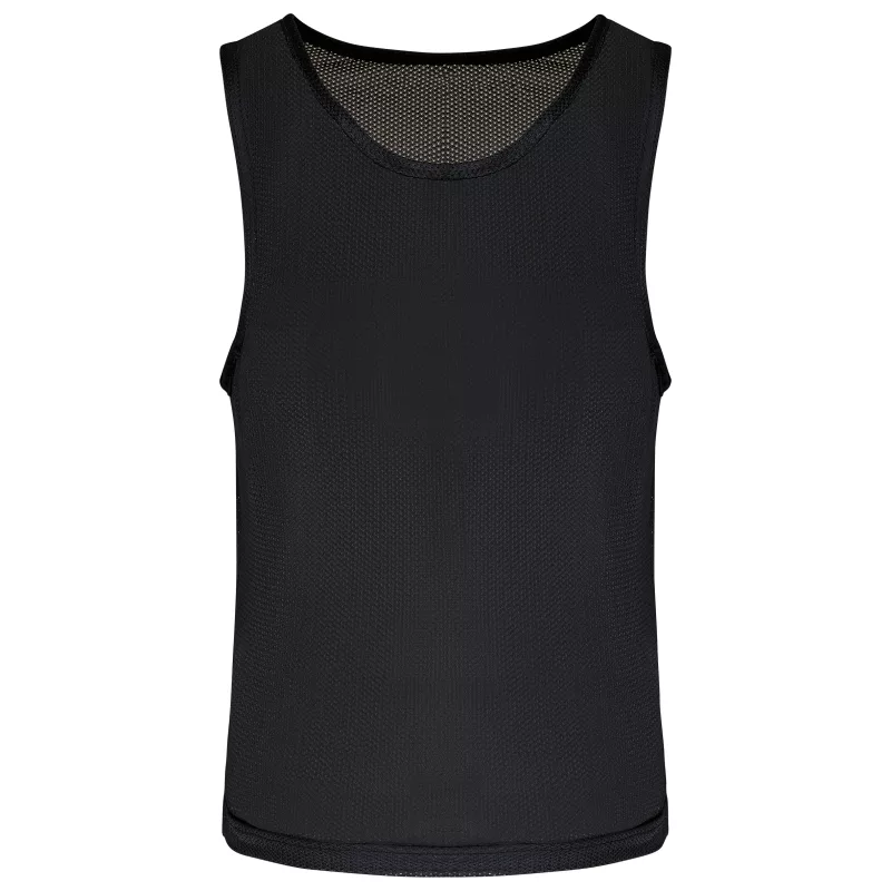 Chasuble en filet léger multisports enfant, Black