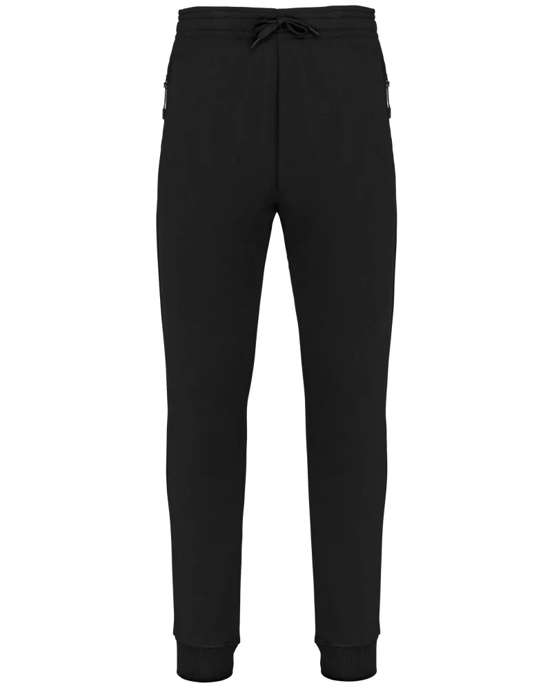 Pantalon de jogging à poches multisports unisexe, Black