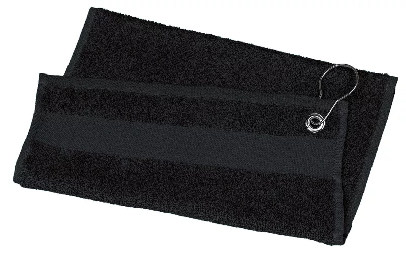 Golfhandtuch - 50 x 30 cm, Black