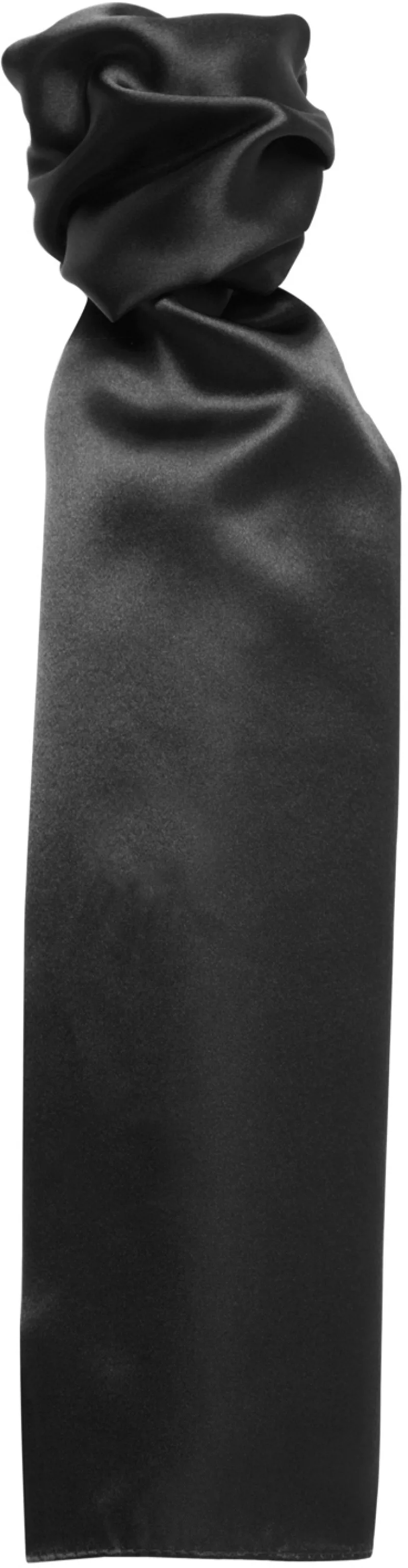 colours' Plain Business Scarf, Black