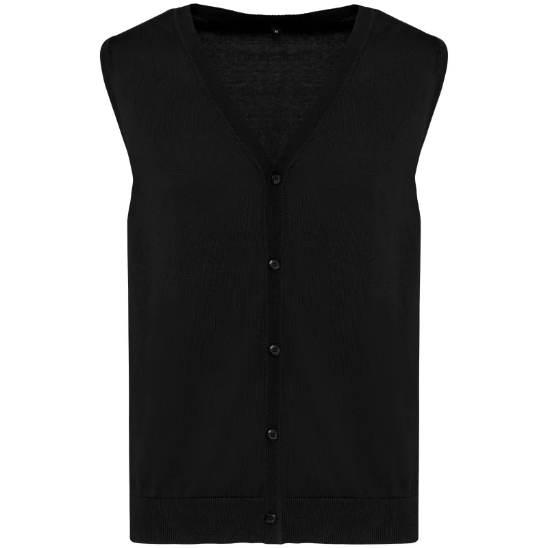 Men's Supima® vest, Black