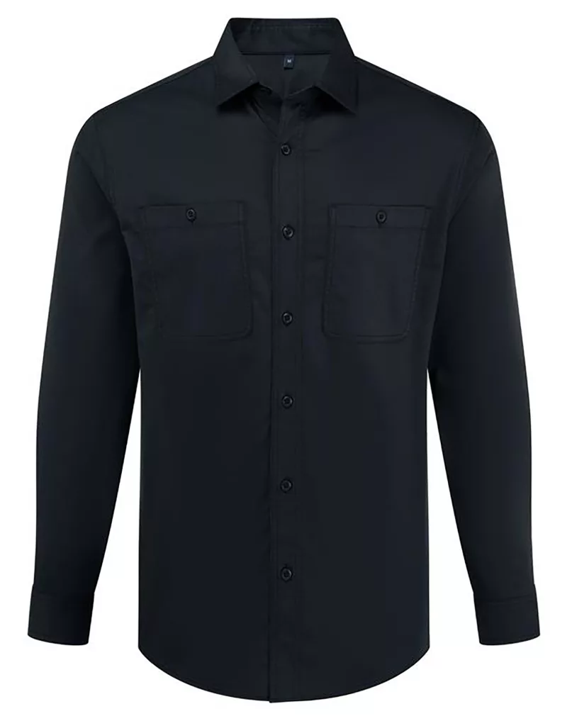Chemise de service unisex, Stay black