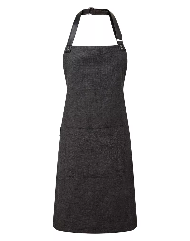‘Annex’ bib apron, Black