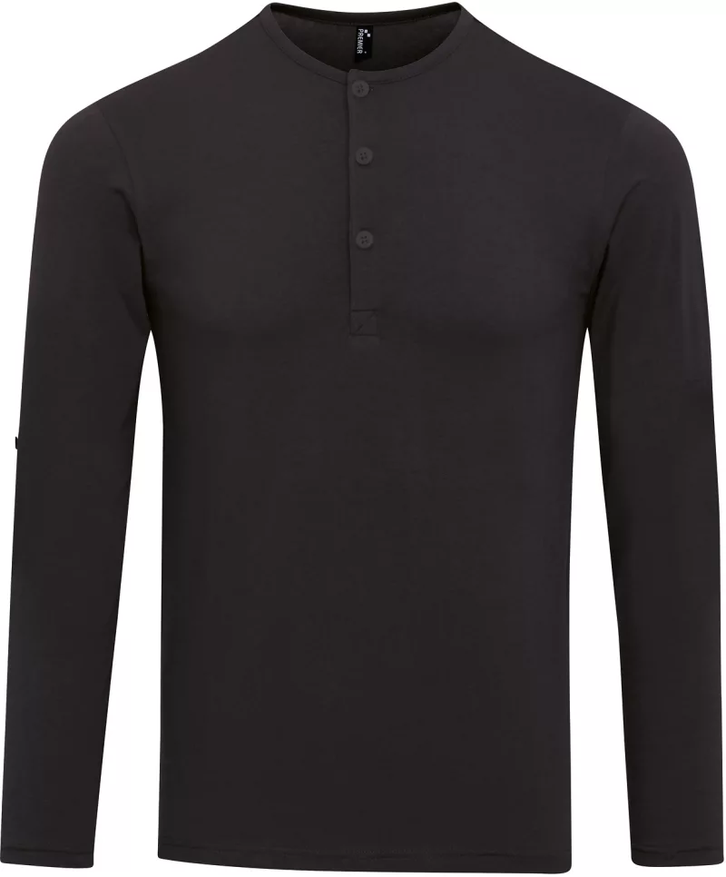 T-shirt homme "Long John", Black
