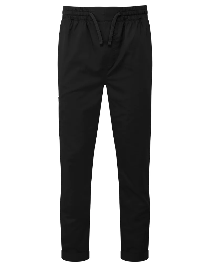 Pantalon cargo recyclé Chef, Black