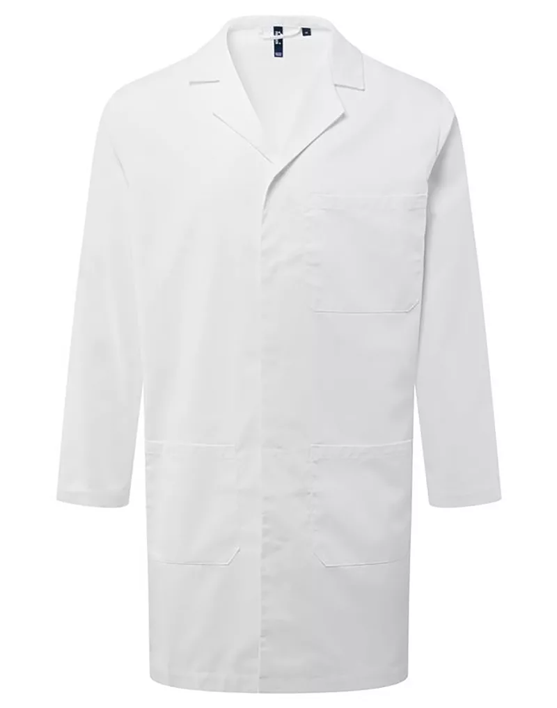 Work smock, White