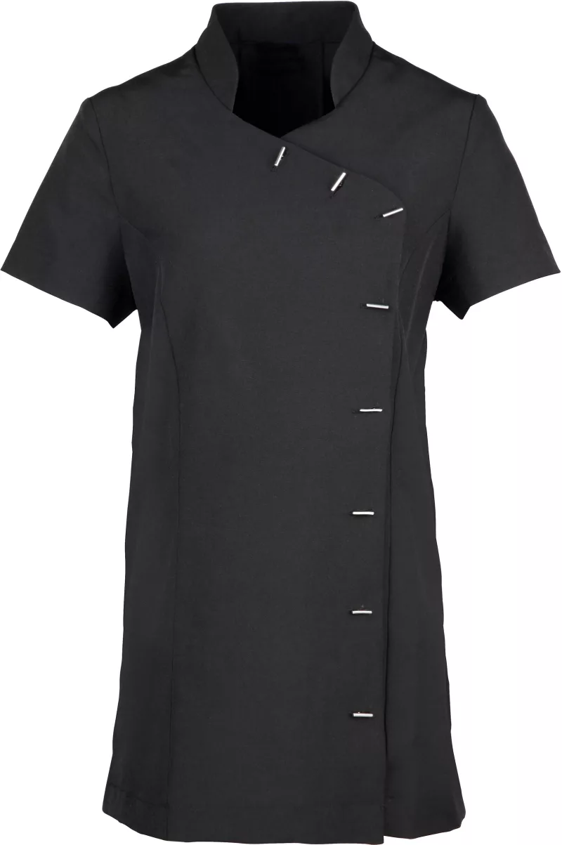 Tunique boutonnée "Orchid", Black