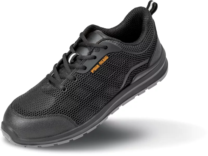 All black Safety Trainer, Black