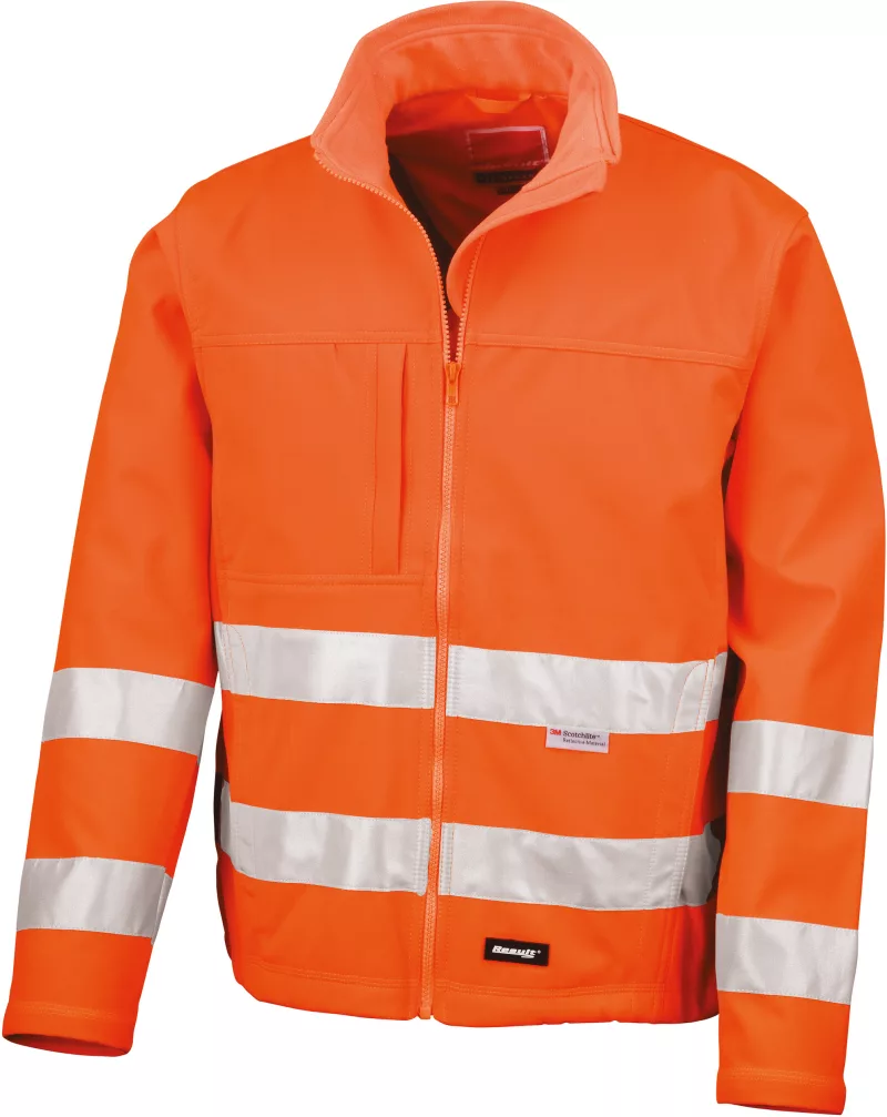 Veste Softshell High Viz, Fluorescent Orange