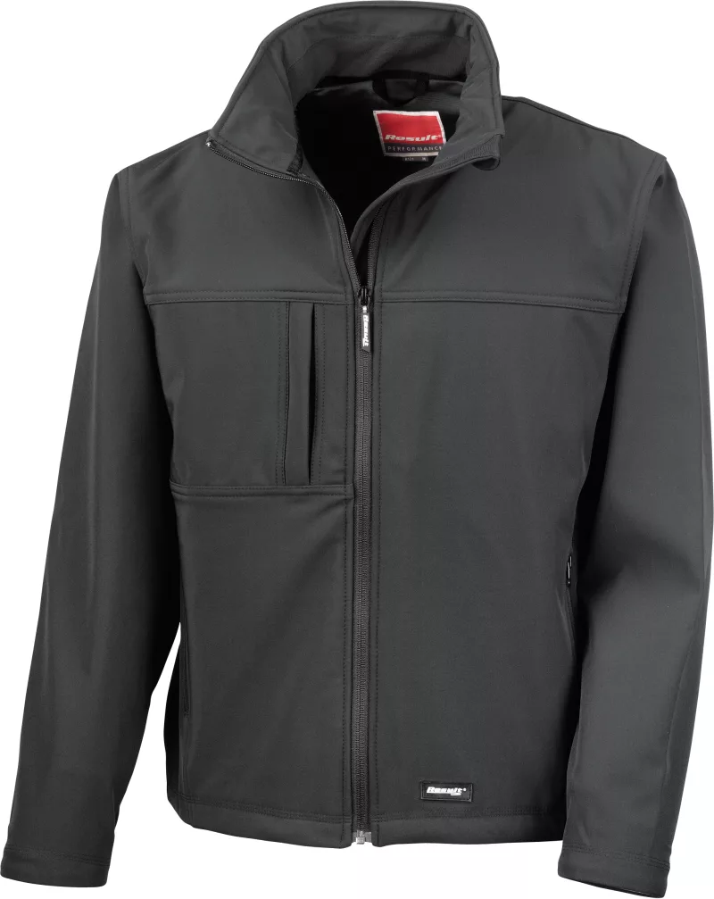 Classic Softshell Jacket, Black