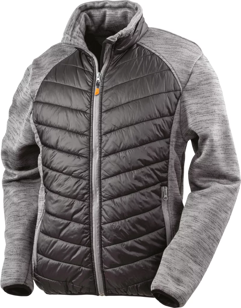 Jacke Elevator, Black / Grey Marl