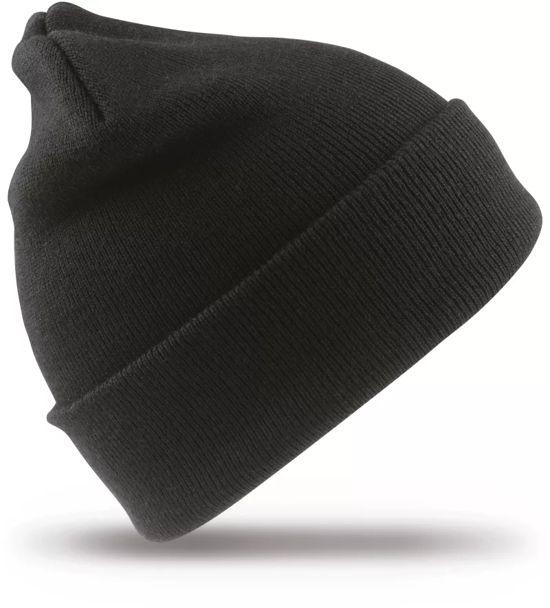 Woolly ski hat, Black