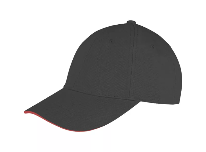 Memphis sandwich cap, Black / Red