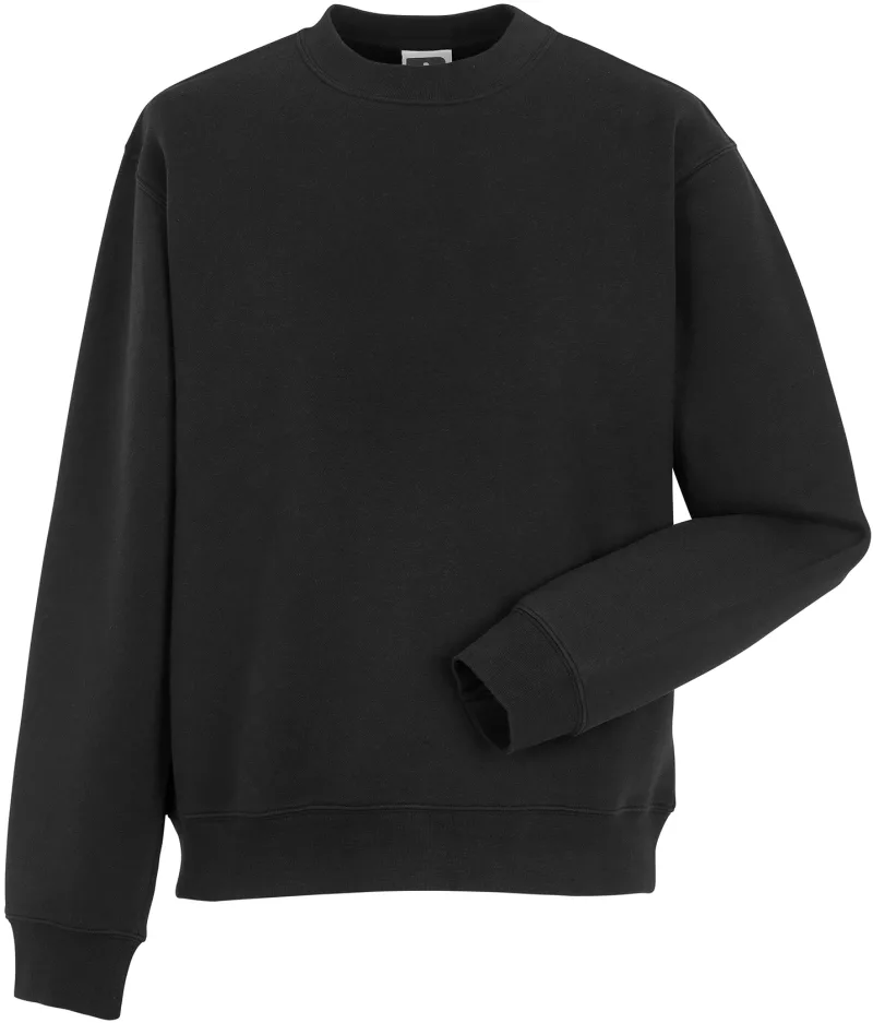 Authentic Crew Neck Sweatshirt, Black