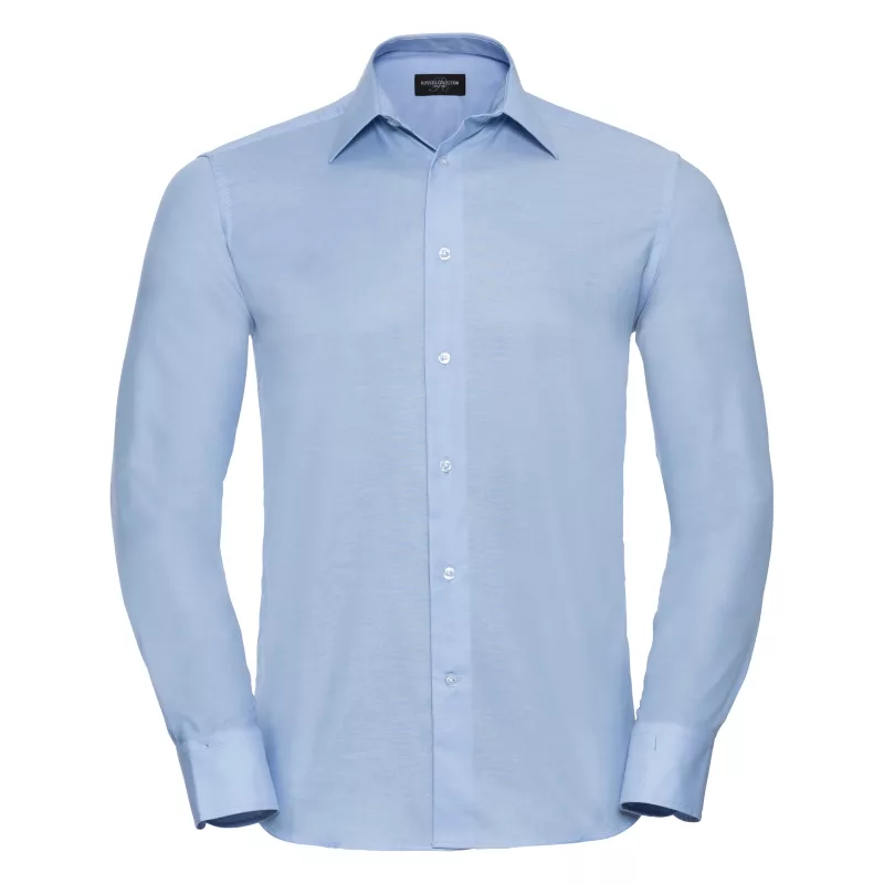 Chemise homme Oxford manches longues, Oxford Blue