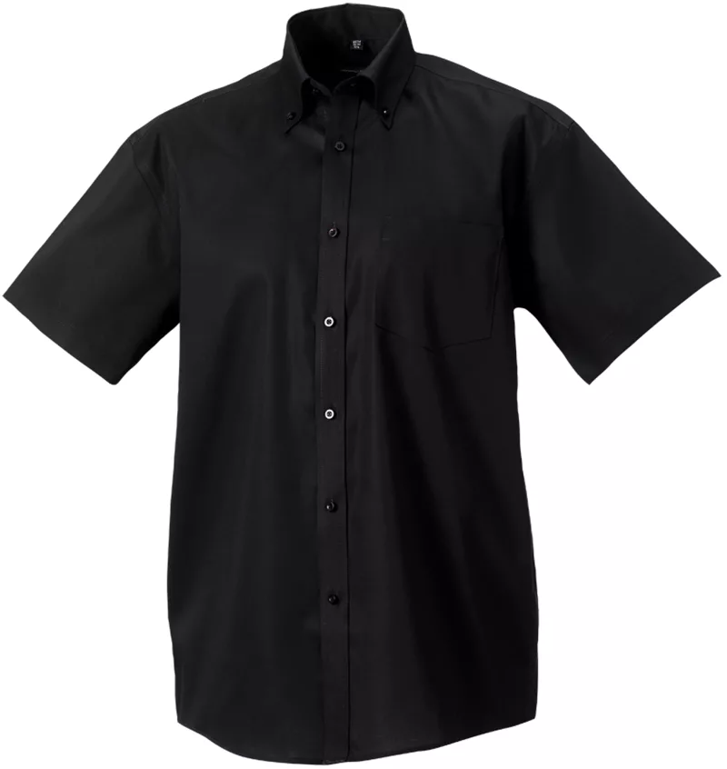 Chemise homme manches courtes Non Iron - classique, Black