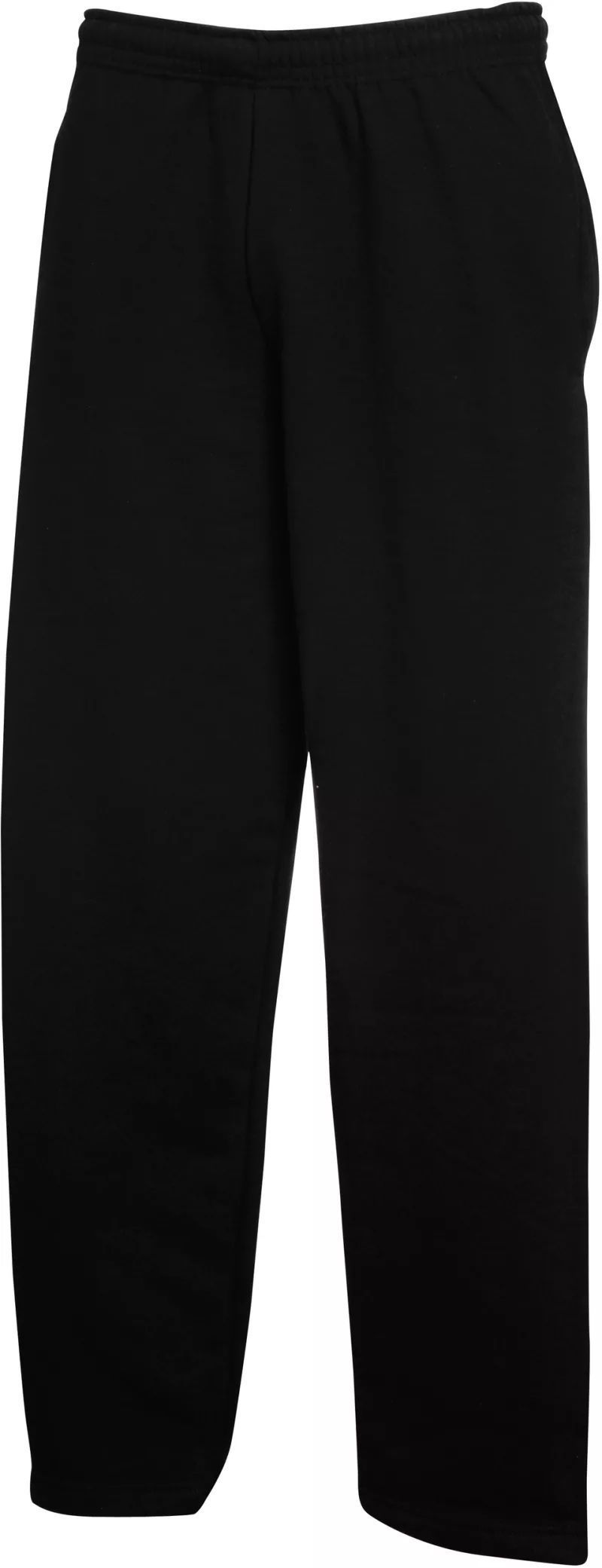 Pantalon de jogging bas droit (64-032-0), Black