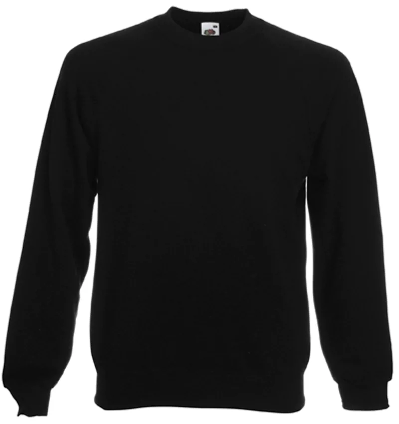 Classic Raglan Sweat (62-216-0), Black