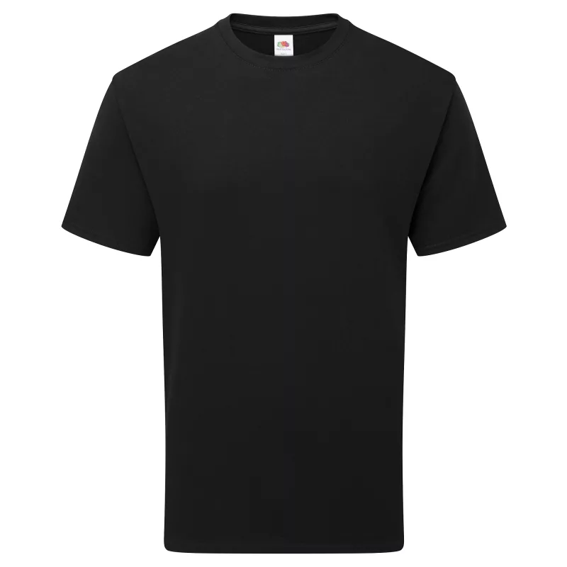 T-shirt pur coton, Black