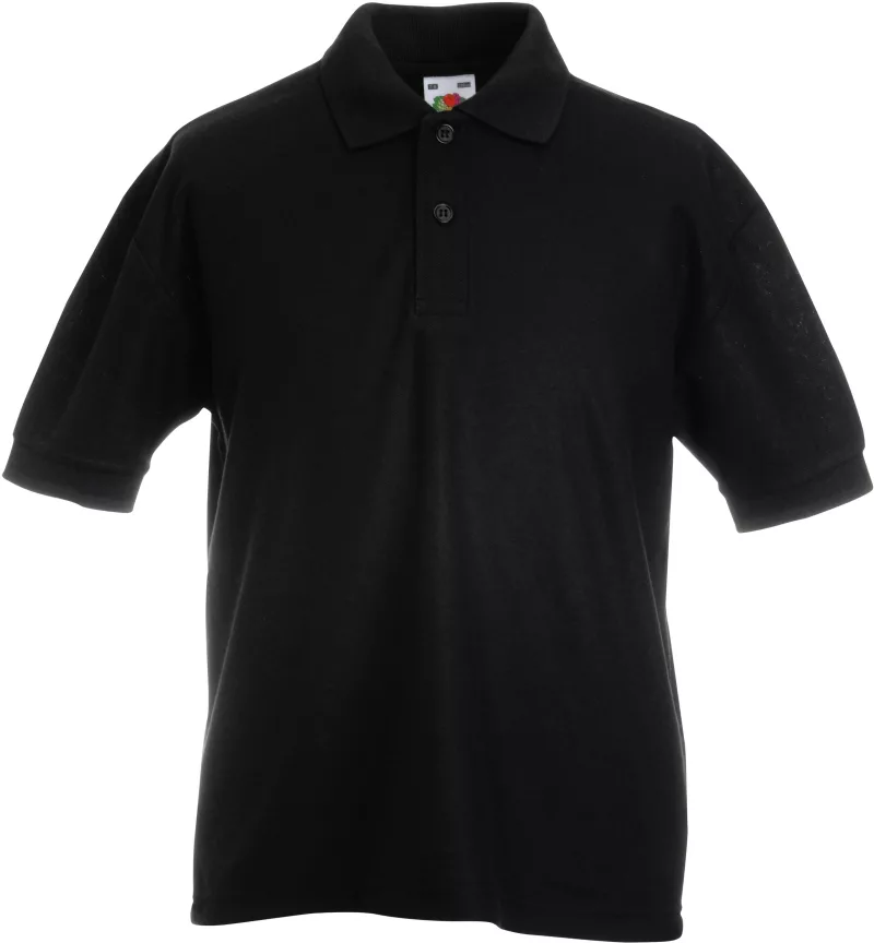 Polo enfant 65/35, Black