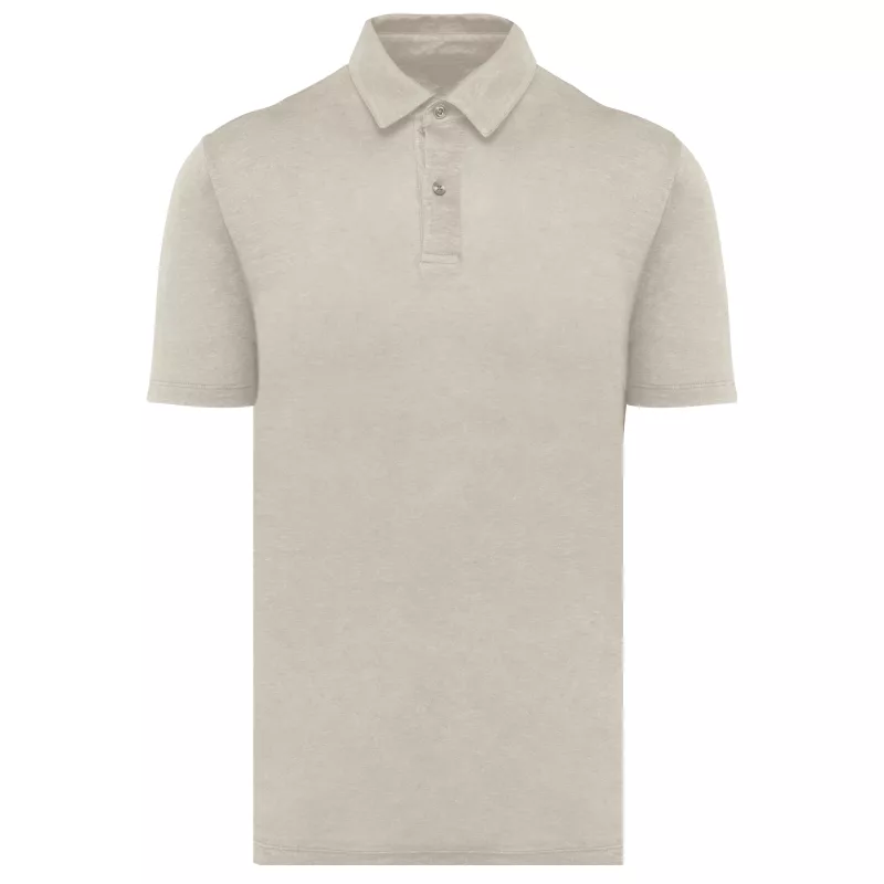 Polo en lin homme, Linen Sand