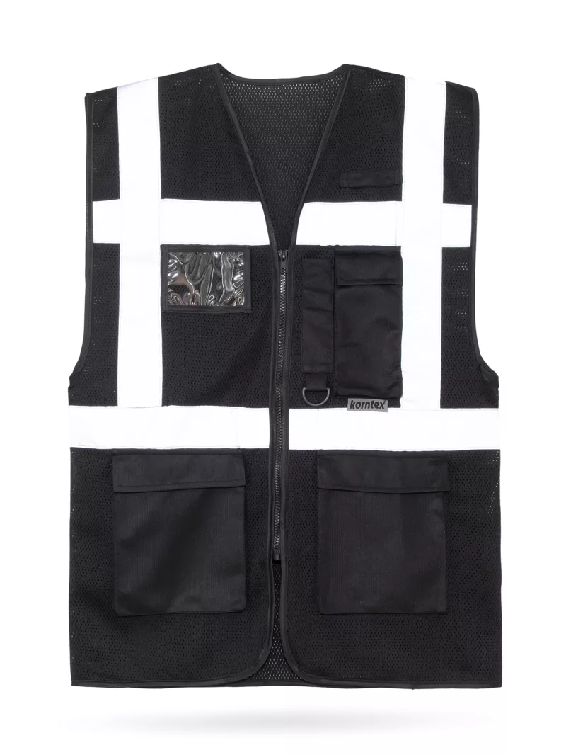 Gilet multifonctionnel mesh Larisa, Black