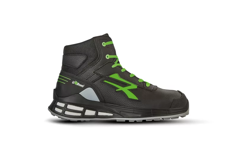 Sicherheitsschuhe Kent, Black / Green