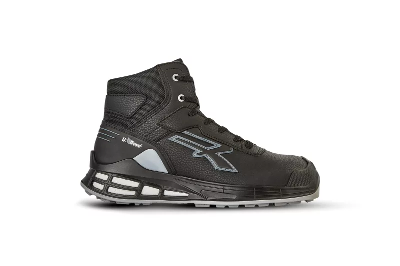 Sicherheitsschuhe Caleb, Black / Grey