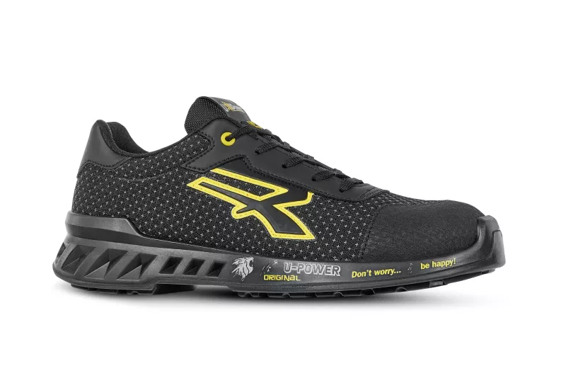 Sicherheitsschuhe Matt, Black / Yellow