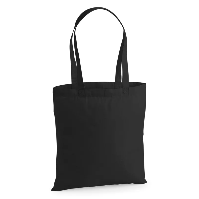 Tasche aus Premium-Baumwolle, Black