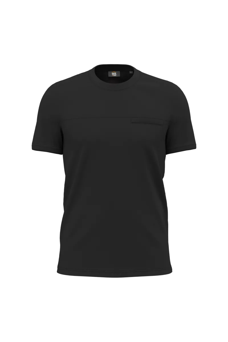 Unisex breathable cooking t-shirt, Black