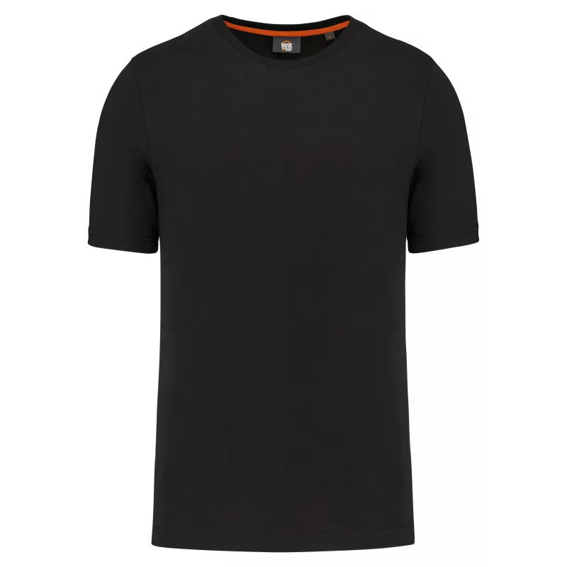 T-shirt col rond écoresponsable homme, Black