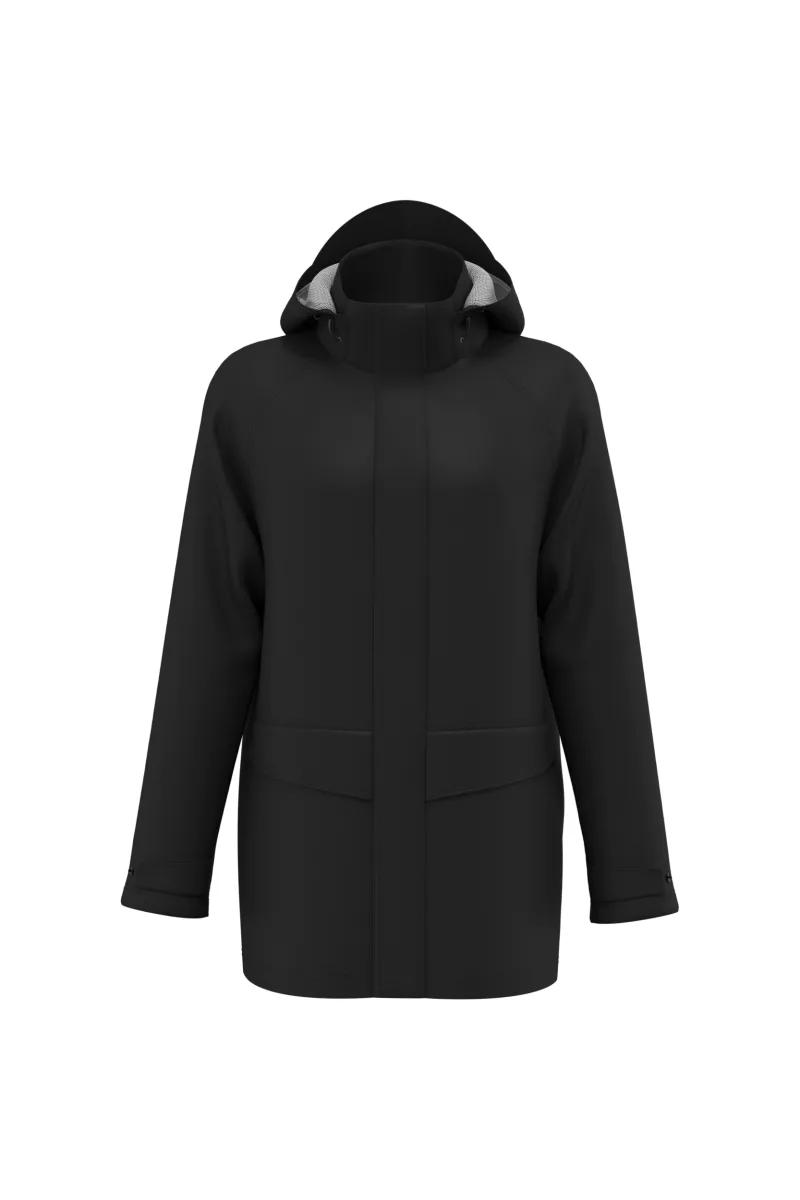 Veste de pluie unisexe, Black