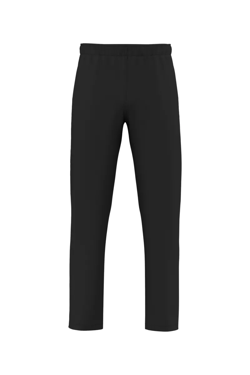 Pantalon de cuisine écoresponsable unisexe, Black