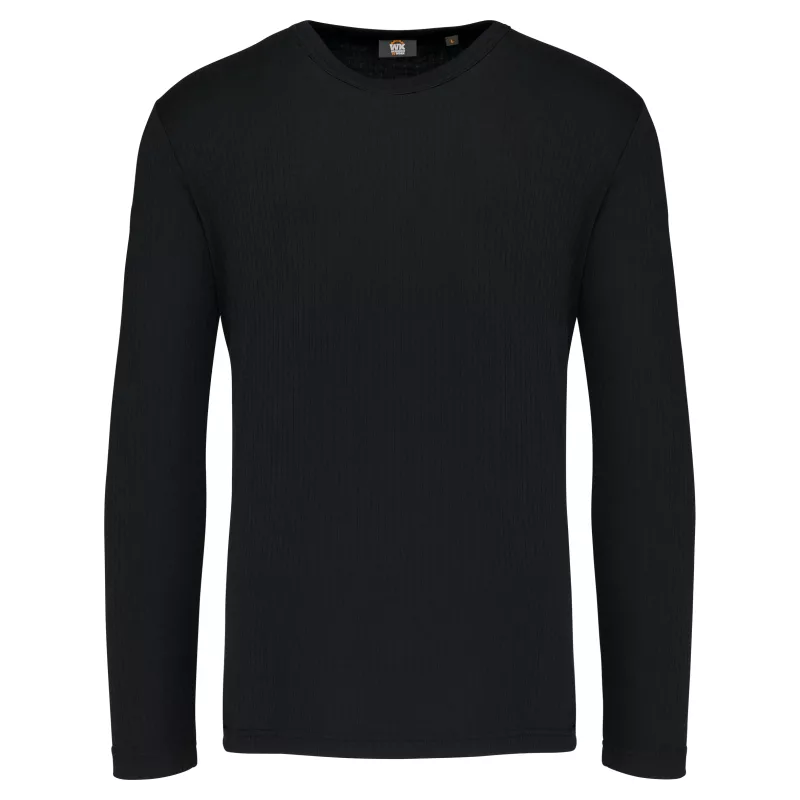 Unisex long-sleeved thermal top, Black