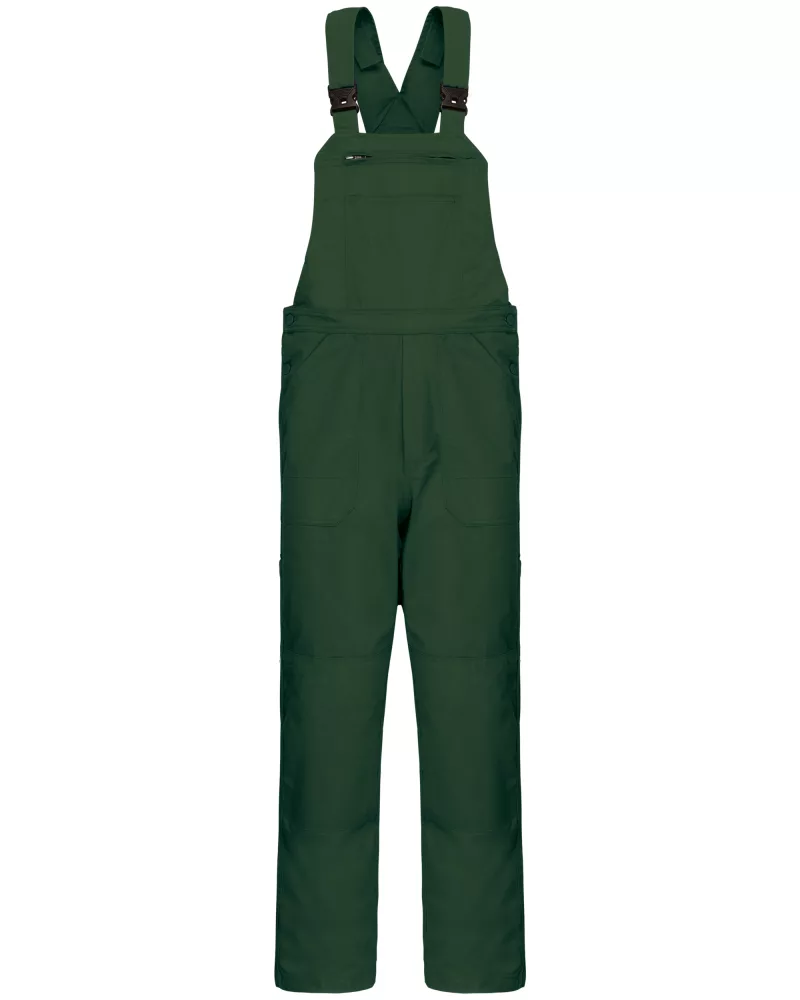 Unisex work overall, Forest Green