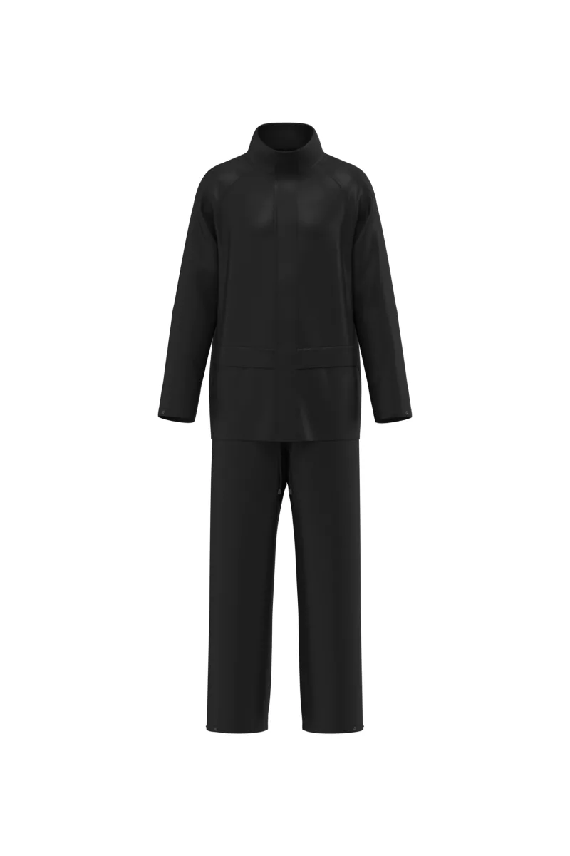 Ensemble de pluie unisexe, Black